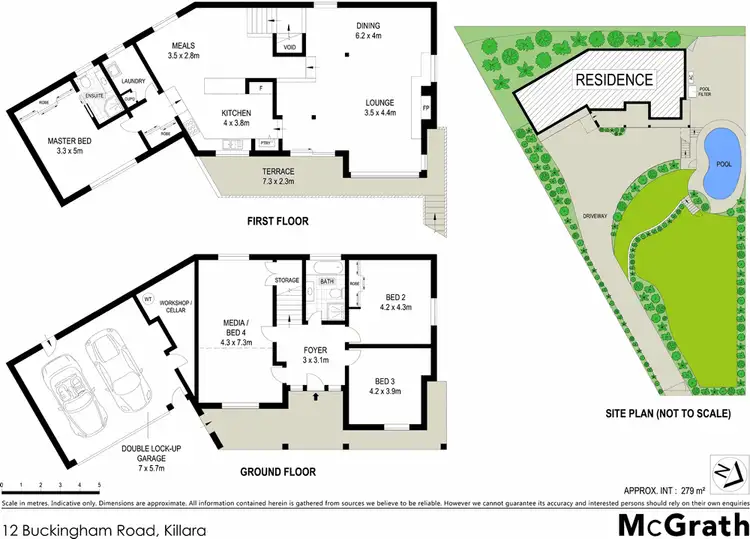 Floorplan of Homely house listing, 12 Buckingham Road, Killara NSW 2071