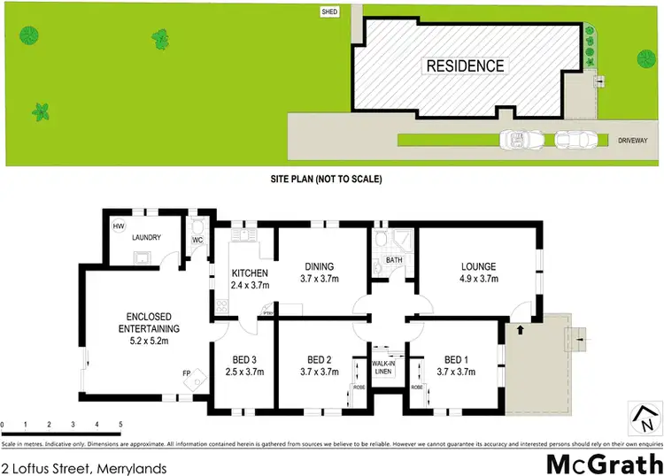 Floorplan of Homely house listing, 2 Loftus Street, Merrylands NSW 2160