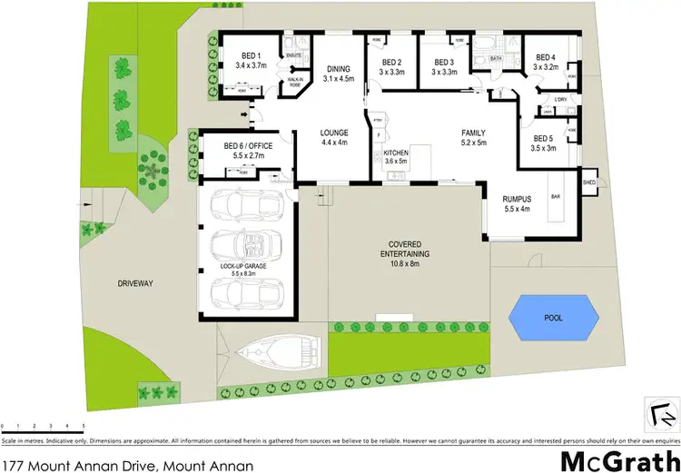 Floorplan of Homely house listing, 177 Mount Annan Drive, Mount Annan NSW 2567
