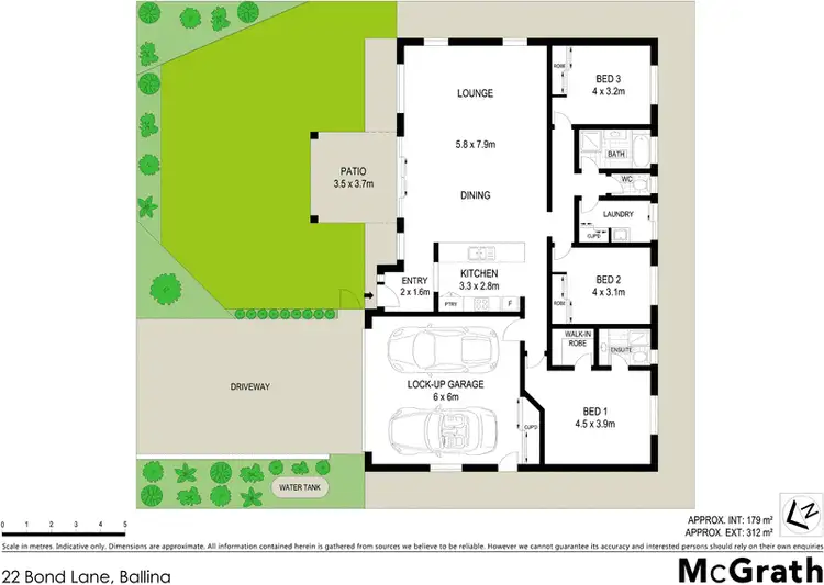 Floorplan of Homely house listing, 22 Bond Lane, Ballina NSW 2478