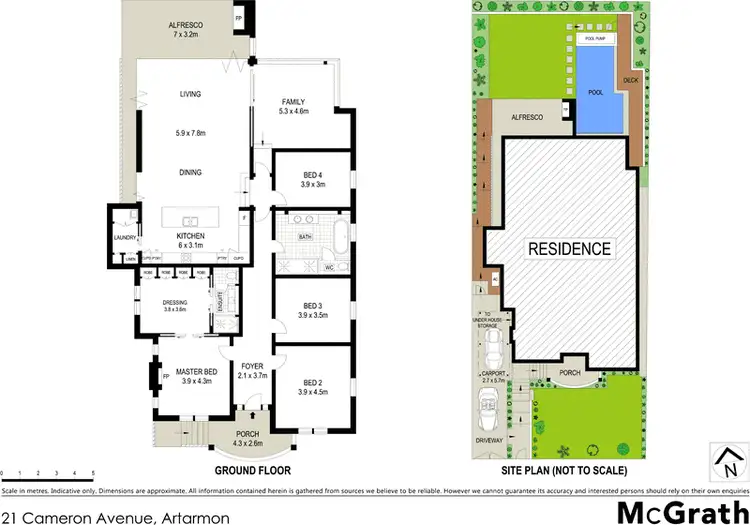 Floorplan of Homely house listing, 21 Cameron Avenue, Artarmon NSW 2064