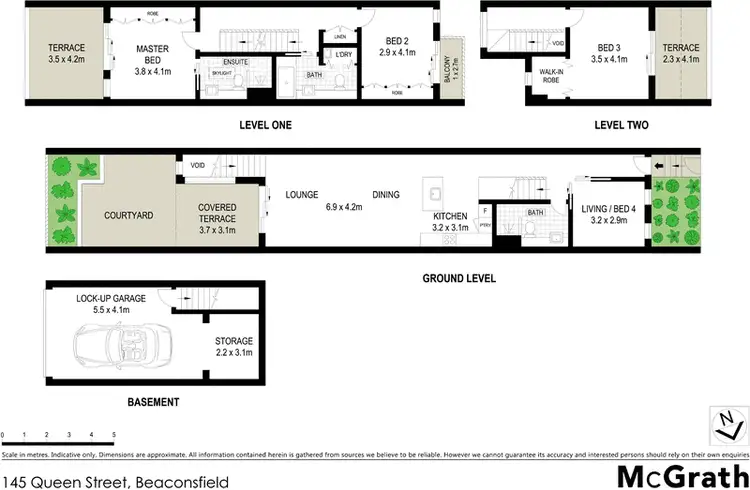 Floorplan of Homely house listing, 145 Queen Street, Beaconsfield NSW 2015