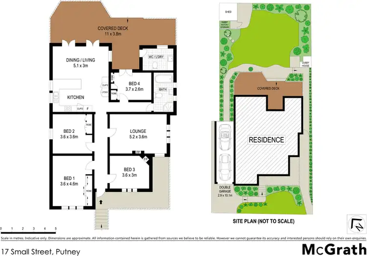 Floorplan of Homely house listing, 17 Small Street, Putney NSW 2112