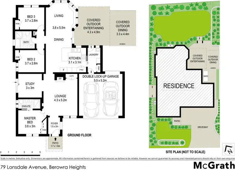 Floorplan of Homely house listing, 79 Lonsdale Avenue, Berowra Heights NSW 2082