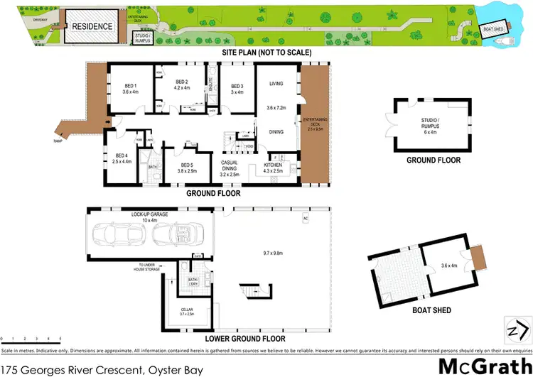 Floorplan of Homely house listing, 175 Georges River Crescent, Oyster Bay NSW 2225