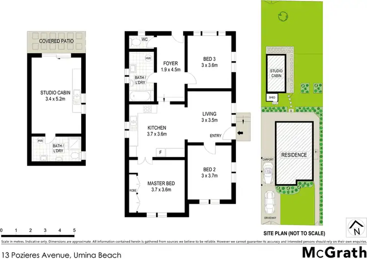 Floorplan of Homely house listing, 13 Pozieres Avenue, Umina Beach NSW 2257