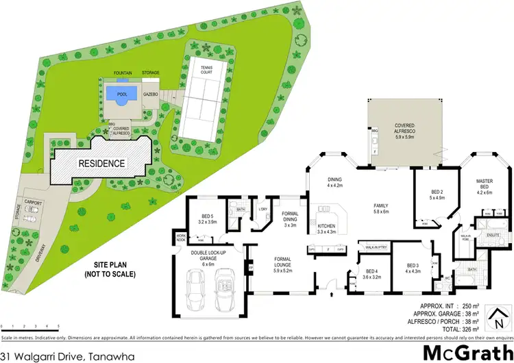 Floorplan of Homely house listing, 31 Walgarri Drive, Tanawha QLD 4556