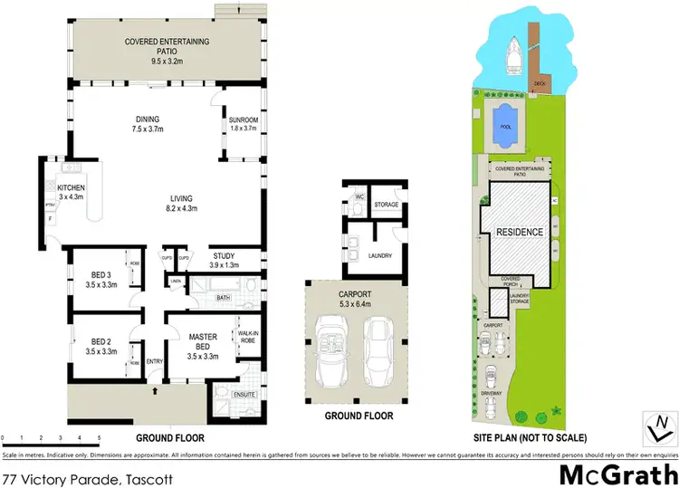 Floorplan of Homely house listing, 77 Victory Parade, Tascott NSW 2250