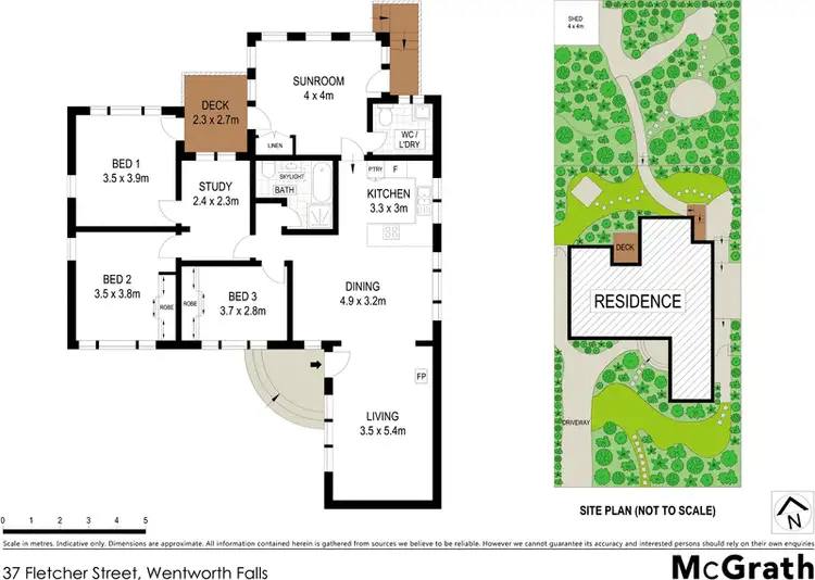 Floorplan of Homely house listing, 37 Fletcher Street, Wentworth Falls NSW 2782
