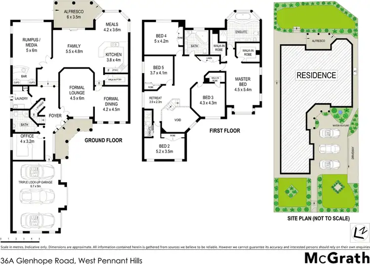 Floorplan of Homely house listing, 36A Glenhope Road, West Pennant Hills NSW 2125