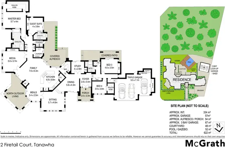 Floorplan of Homely house listing, 2 Firetail Court, Tanawha QLD 4556