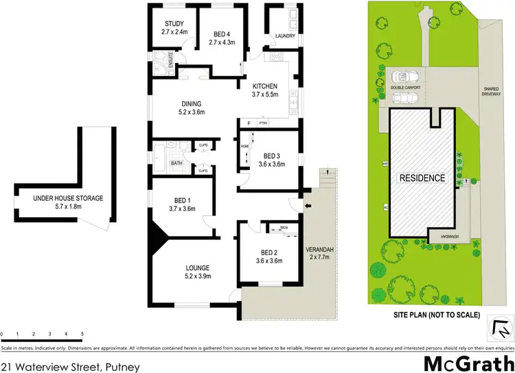 Floorplan of Homely house listing, 21 Waterview Street, Putney NSW 2112