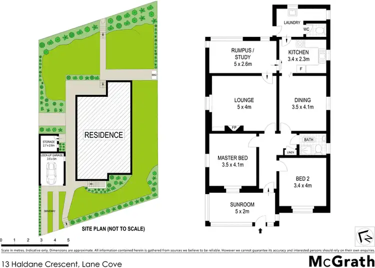 Floorplan of Homely house listing, 13 Haldane Crescent, Lane Cove NSW 2066