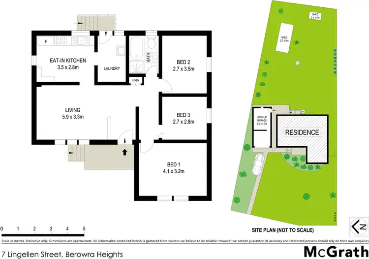Floorplan of Homely house listing, 7 Lingellen Street, Berowra Heights NSW 2082