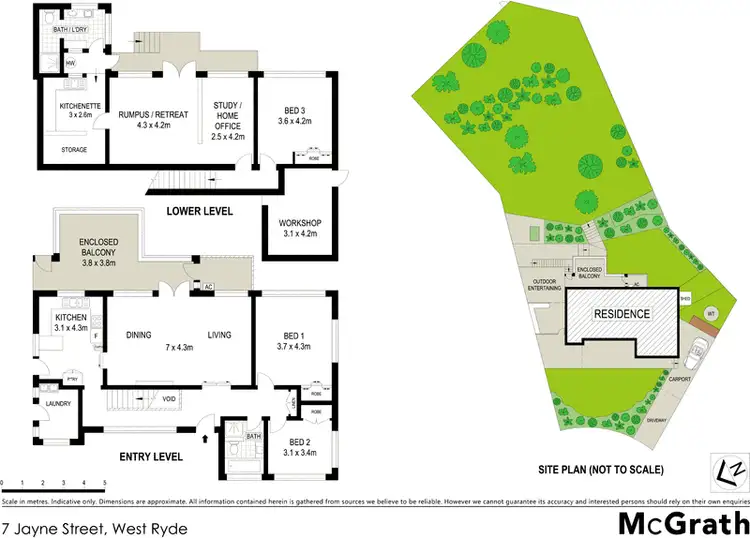 Floorplan of Homely house listing, 7 Jayne Street, West Ryde NSW 2114