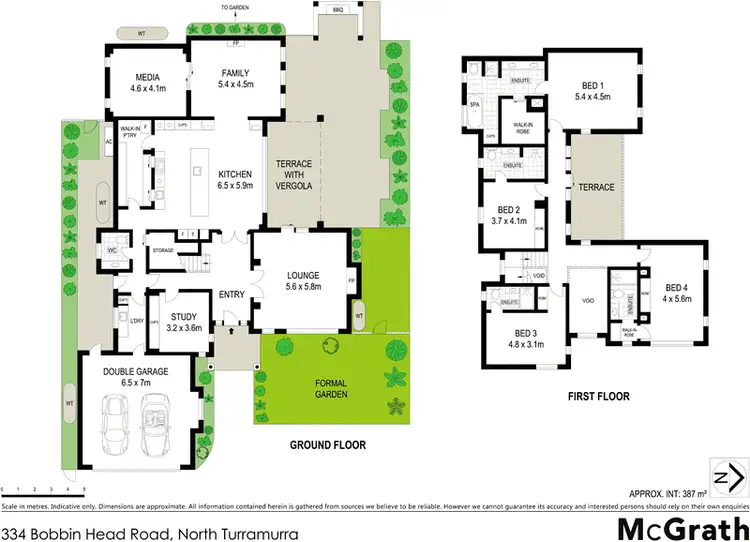 Floorplan of Homely house listing, 334 Bobbin Head Road, Turramurra NSW 2074