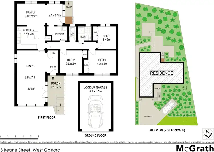 Floorplan of Homely house listing, 3 Beane Street West, Gosford NSW 2250