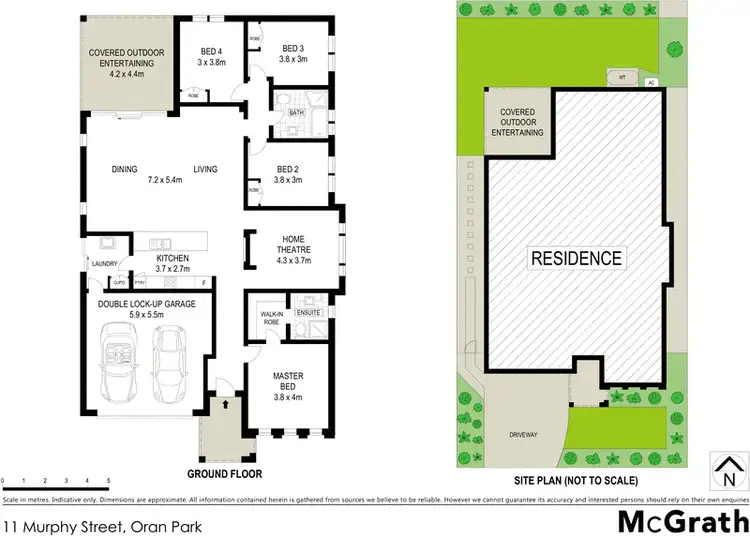 Floorplan of Homely house listing, 11 Murphy Street, Oran Park NSW 2570