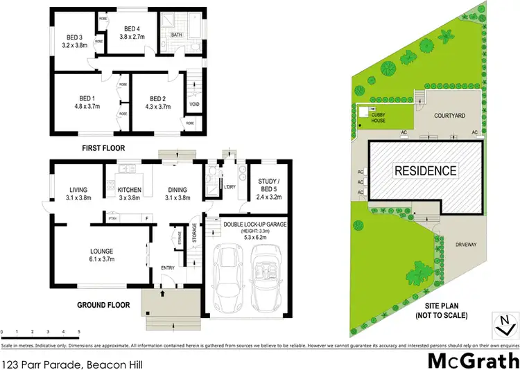 Floorplan of Homely house listing, 123 Parr Parade, Beacon Hill NSW 2100