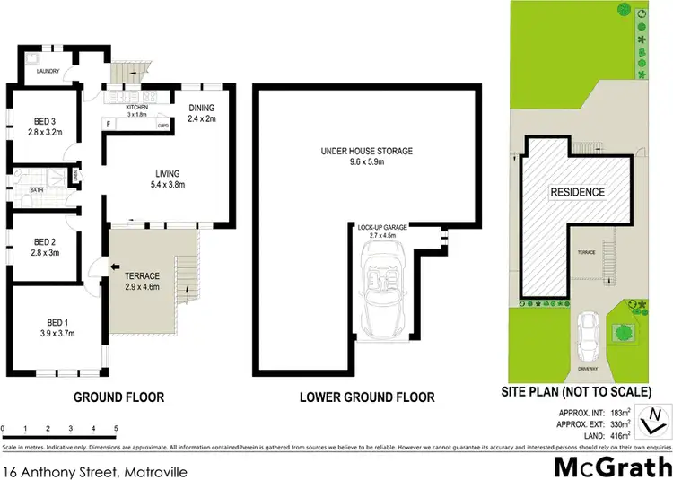 Floorplan of Homely house listing, 16 Anthony Street, Matraville NSW 2036