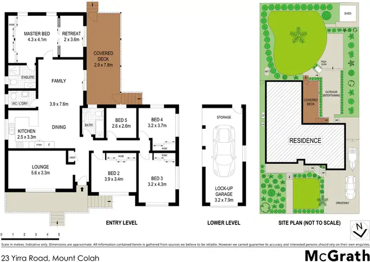 Floorplan of Homely house listing, 23 Yirra Road, Mount Colah NSW 2079