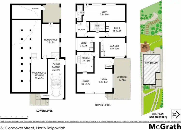 Floorplan of Homely house listing, 36 Condover Street, North Balgowlah NSW 2093