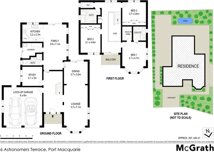 Floorplan of Homely house listing, 6 Astronomers Terrace, Port Macquarie NSW 2444