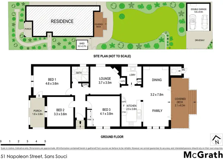 Floorplan of Homely house listing, 51 Napoleon Street, Sans Souci NSW 2219