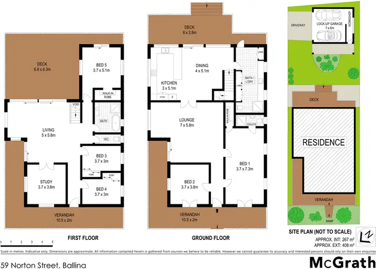 Floorplan of Homely house listing, 59 Norton Street, Ballina NSW 2478