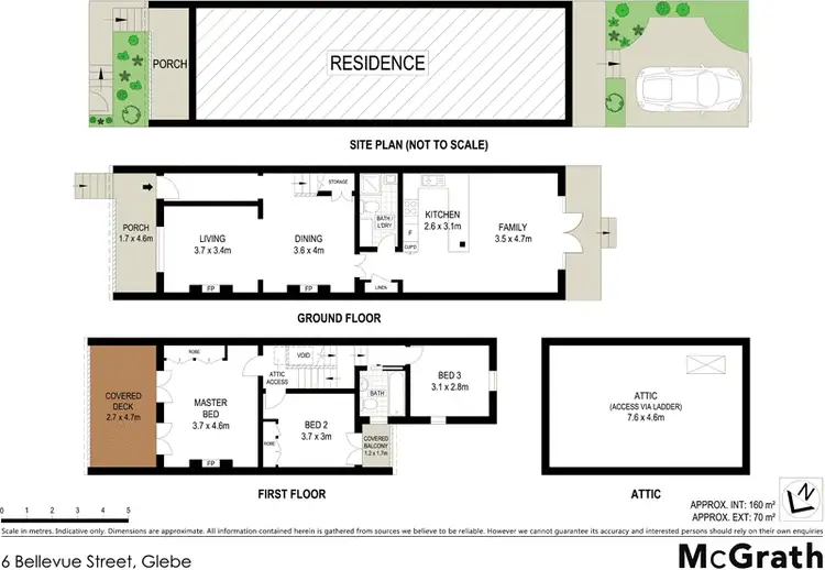 Floorplan of Homely house listing, 6 Bellevue Street, Glebe NSW 2037