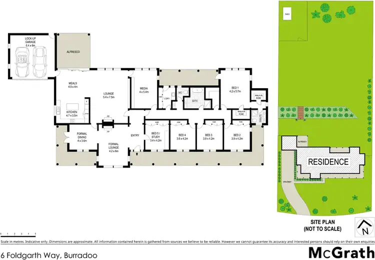 Floorplan of Homely house listing, 6 Foldgarth Way, Burradoo NSW 2576