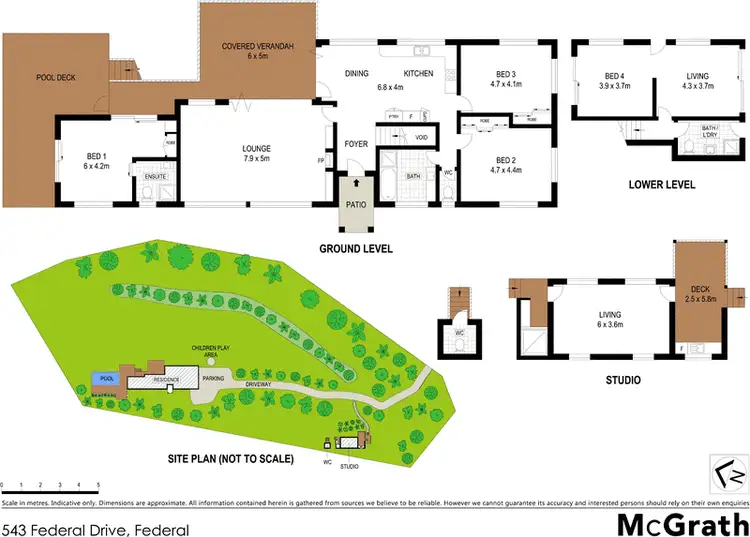 Floorplan of Homely house listing, 543 Federal Drive, Federal NSW 2480