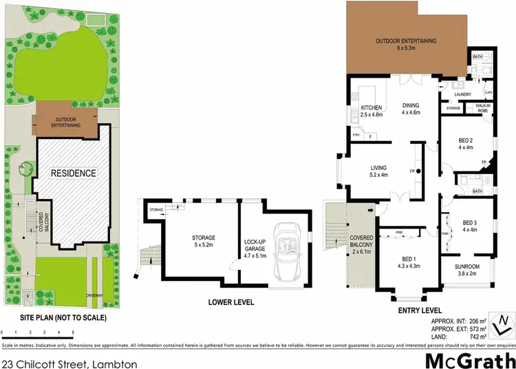 Floorplan of Homely house listing, 23 Chilcott Street, Lambton NSW 2299