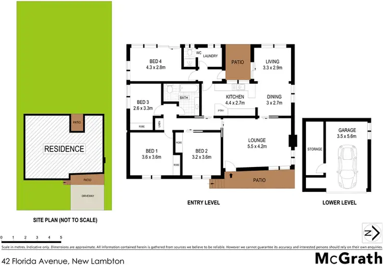 Floorplan of Homely house listing, 42 Florida Avenue, New Lambton NSW 2305