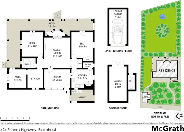 Floorplan of Homely house listing, 424 Princes Highway, Blakehurst NSW 2221