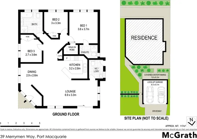 Floorplan of Homely house listing, 39 Merrymen Way, Port Macquarie NSW 2444