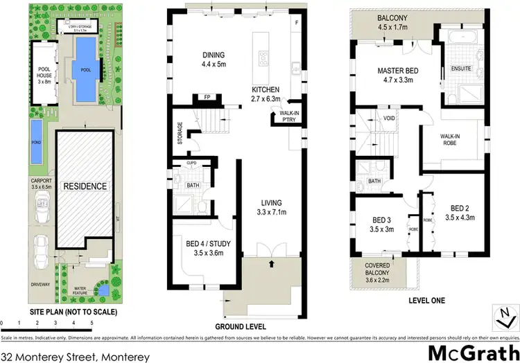 Floorplan of Homely house listing, 32 Monterey Street, Monterey NSW 2217
