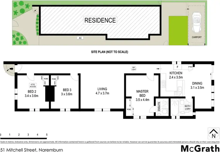 Floorplan of Homely house listing, 51 Mitchell Street, Naremburn NSW 2065