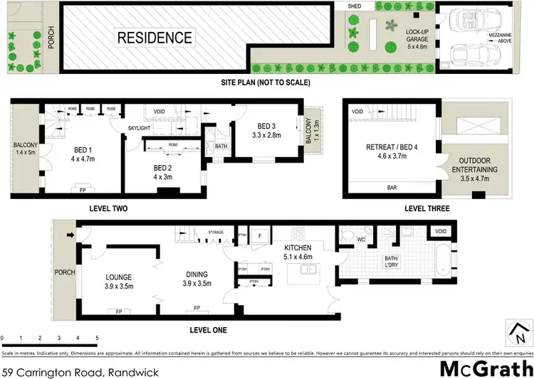 Floorplan of Homely house listing, 59 Carrington Road, Randwick NSW 2031