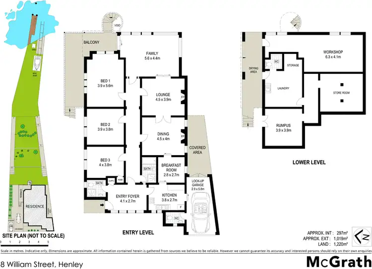 Floorplan of Homely house listing, 8 William Street, Henley NSW 2111