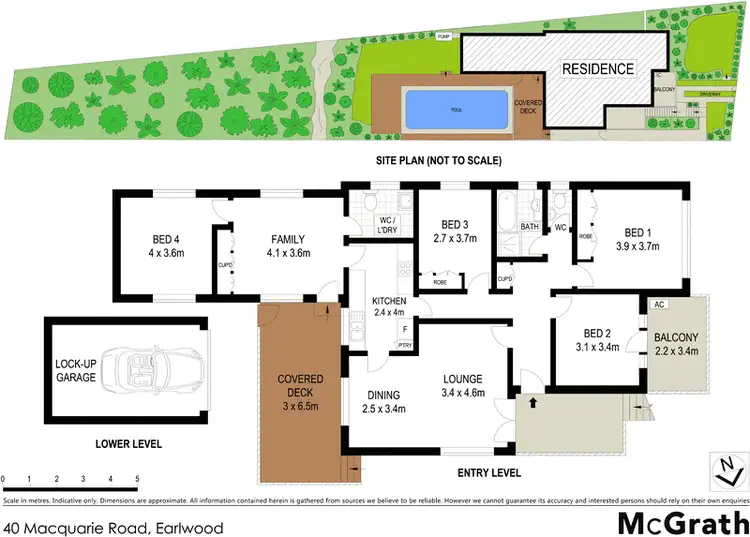 Floorplan of Homely house listing, 40 Macquarie Road, Earlwood NSW 2206