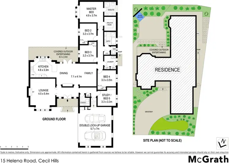 Floorplan of Homely house listing, 15 Helena Road, Cecil Hills NSW 2171