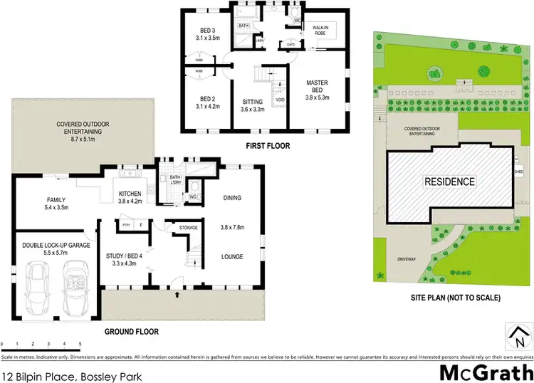 Floorplan of Homely house listing, 12 Bilpin Place, Bossley Park NSW 2176
