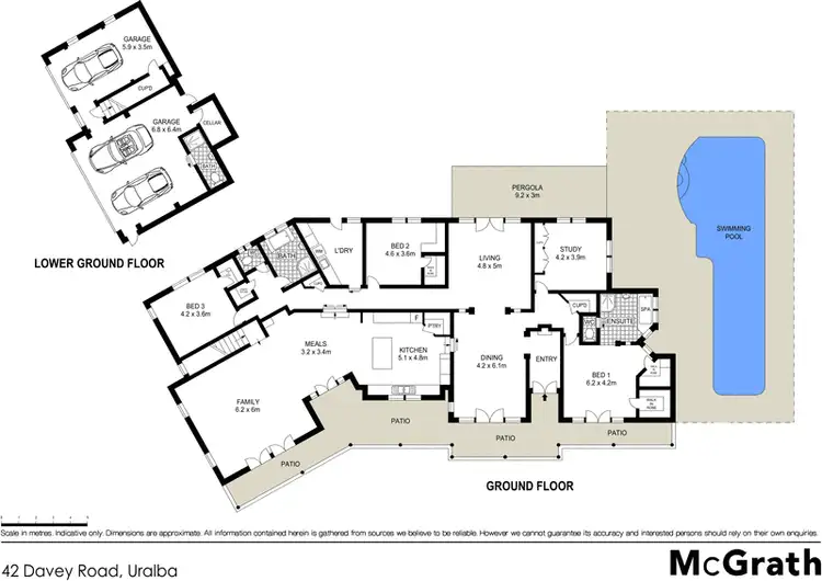 Floorplan of Homely house listing, 42 Davey Road, Uralba NSW 2477