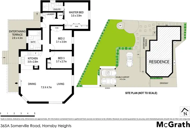 Floorplan of Homely house listing, 365A Somerville Road, Hornsby Heights NSW 2077