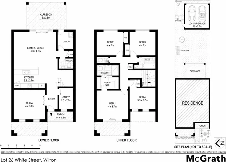 Floorplan of Homely house listing, Lot 26 White Street, Wilton NSW 2571