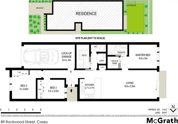 Floorplan of Homely house listing, 89 Rockwood Street, Casey ACT 2913