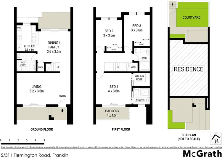 Floorplan of Homely apartment listing, 5/311 Flemington Road, Franklin ACT 2913