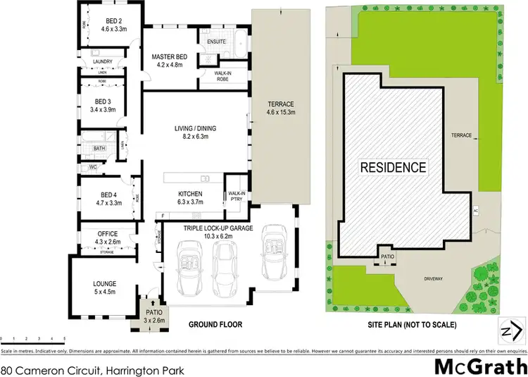 Floorplan of Homely house listing, 80 Cameron Circuit, Harrington Park NSW 2567