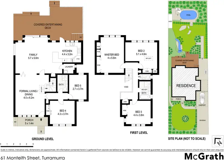 Floorplan of Homely house listing, 61 Monteith Street, Turramurra NSW 2074